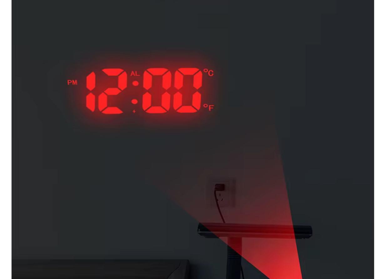 Miniatura 3 de Reloj Despertador Digital Proyector